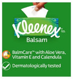 Kleenex Balsam Extra Long Tissues Singles Compact Box 40s
