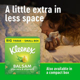 Kleenex Balsam Tissues Extra Large Compact Box 40 per pack