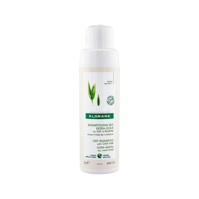 Klorane Eco-Friendly Dry Shampoo with Oat Milk for All Hair Types 50g