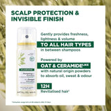 Klorane Extra-Gentle Dry Shampoo - All Hair Types - with Oat & CeramideLIKE 50ml