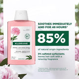 Klorane Soothing Shampoo with Organic Peony for Sensitive Scalps 200ml