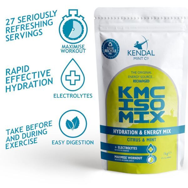 KMC ISO MIX Isotonic Energy Drink Citrus & Mint - 1000g