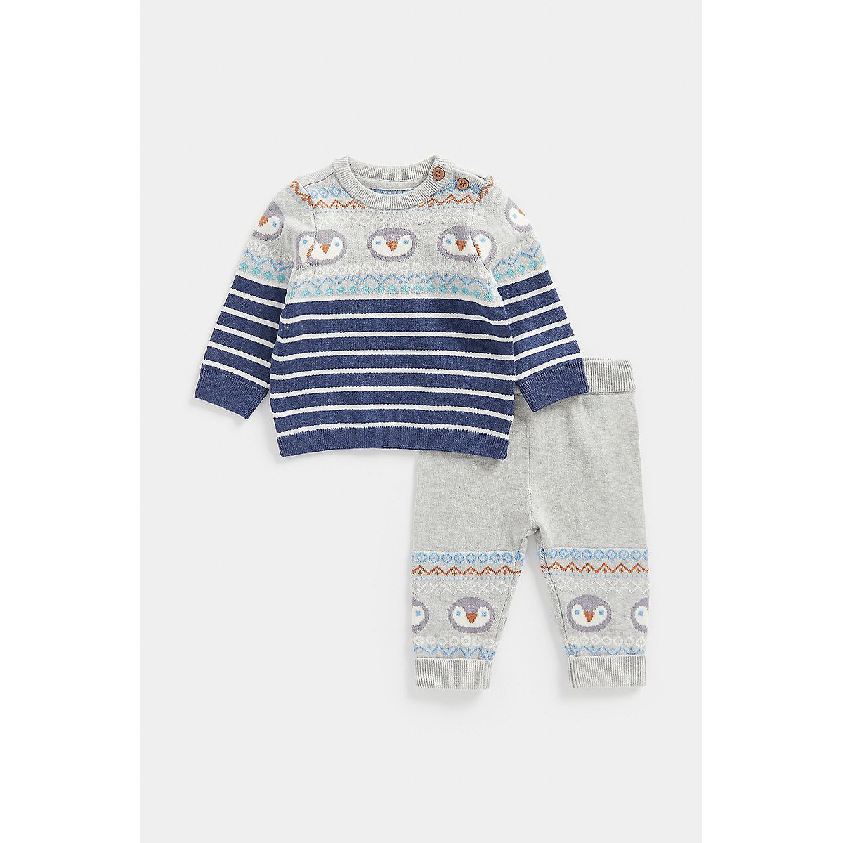 Knitted Top and Jogger Set