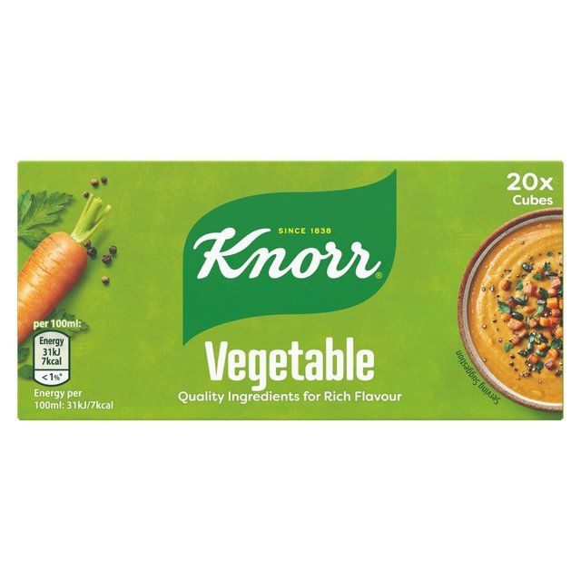 Knorr 20 Vegetable Stock Cubes 20 x 10g