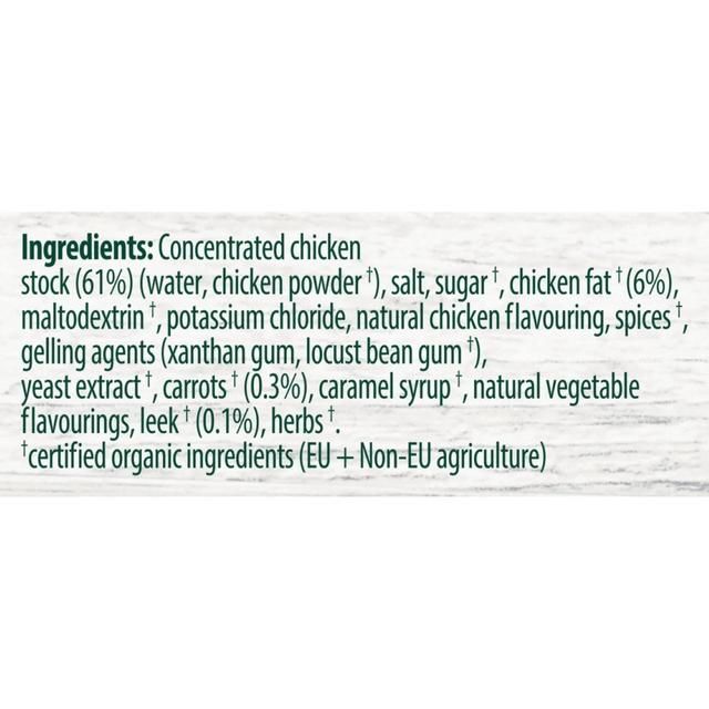 Knorr 4 Organic Chicken Stock Pot 104g