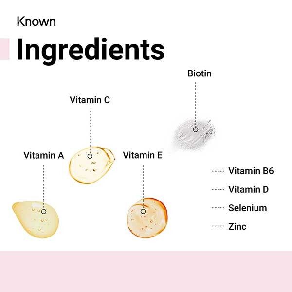 Known Good to Glow Hair, Skin & Nails Vegan Gummies x 60