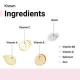 Known Good to Glow Hair, Skin & Nails Vegan Gummies x 60