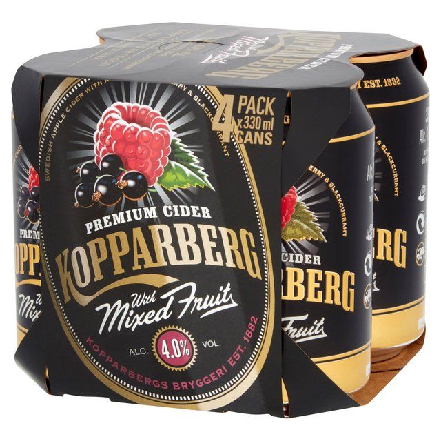 Kopparberg Mixed Fruit Cans 4 x 330ml