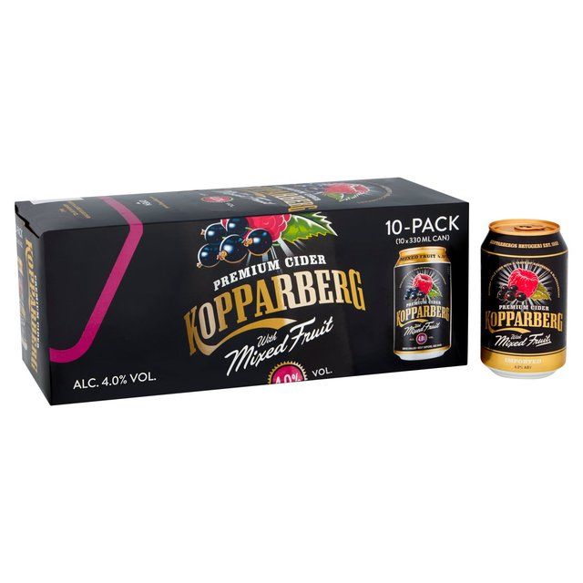 Kopparberg Mixed Fruit Cider 10 x 330ml