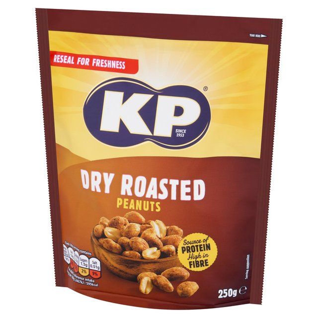 KP Dry Roasted Peanuts 250g