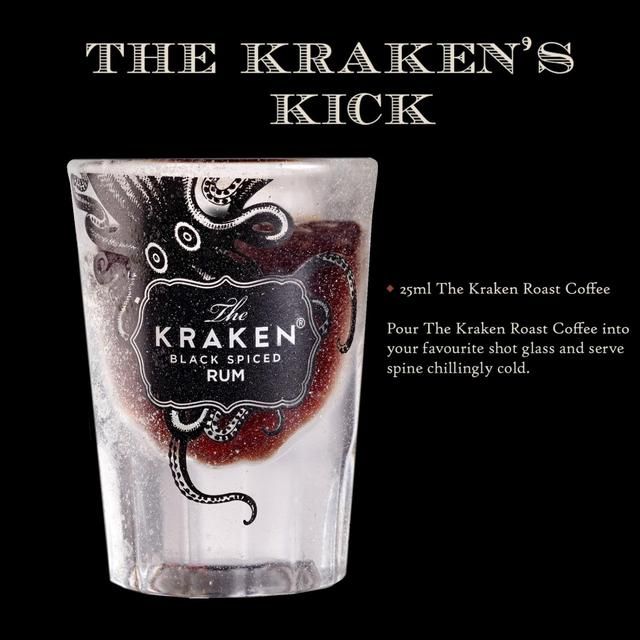 Kraken Black Spiced Rum Roast Coffee 70cl