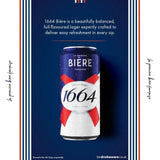 Kronenbourg 1664 Lager Beer Cans 15 x 440ml