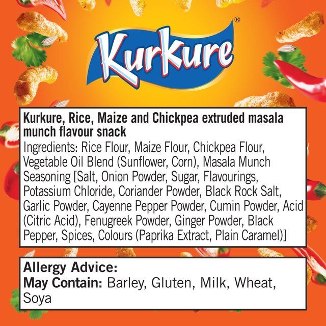 Kurkure Masala Munch Sharing Snacks Crisps 100g