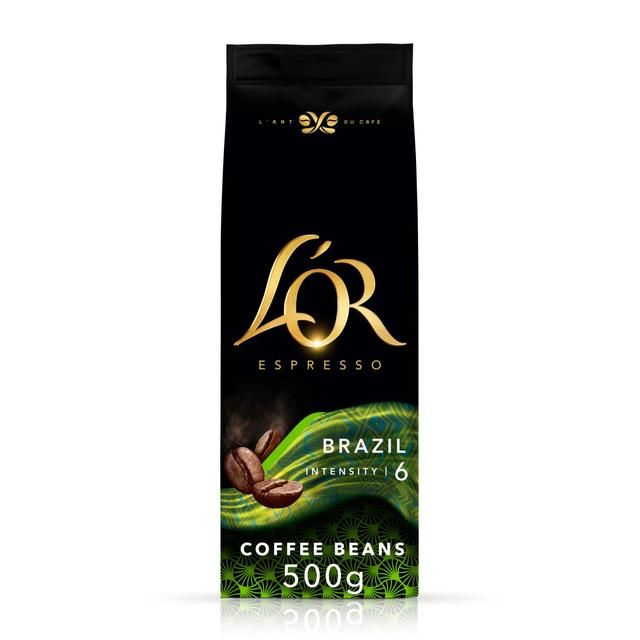 L'OR Brazil Coffee Beans Intensity 6 500g