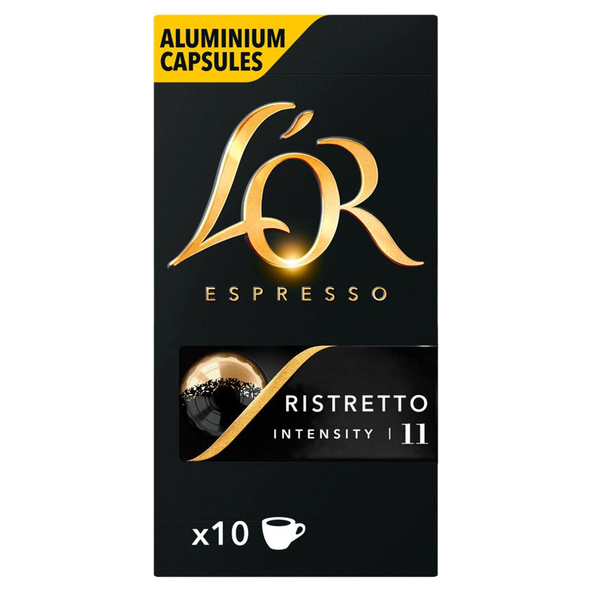 L'OR Espresso Ristretto Coffee Pods x10 Intensity 11