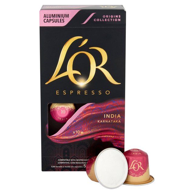 L'OR India Coffee Pods x10 Intensity 10 10 per pack