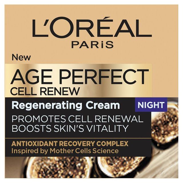 L'Oreal Paris Cell Renew Night Cream For Wrinkles Firmness And Vitality 50ml