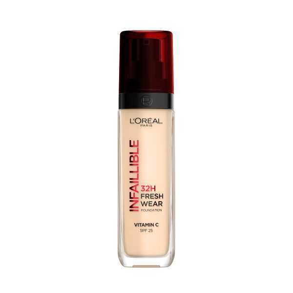 L'Oreal Paris Infallible 32H Freshwear Foundation 20 Ivory 015 Porcelaine