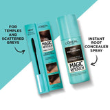 L'Oreal Paris Magic Retouch Instant Grey Root Touch Up Dark Iced Brown 75ml