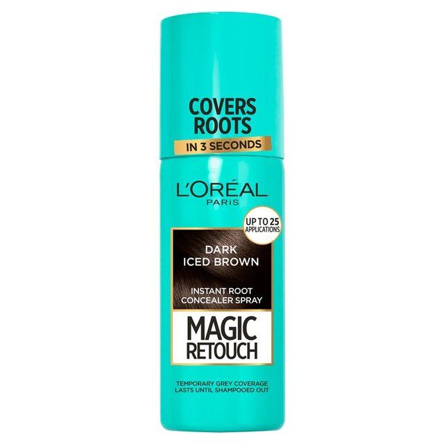 L'Oreal Paris Magic Retouch Instant Grey Root Touch Up Dark Iced Brown 75ml