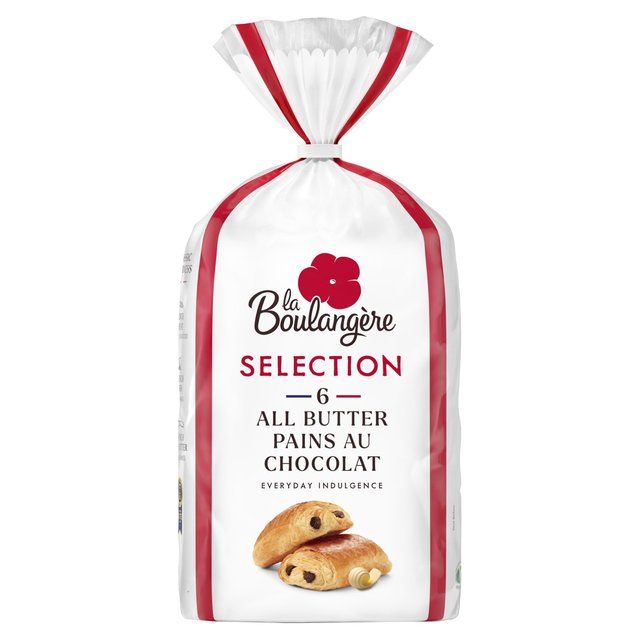 La Boulangere Selection 6 All Butter Pains au Chocolat 6 per pack