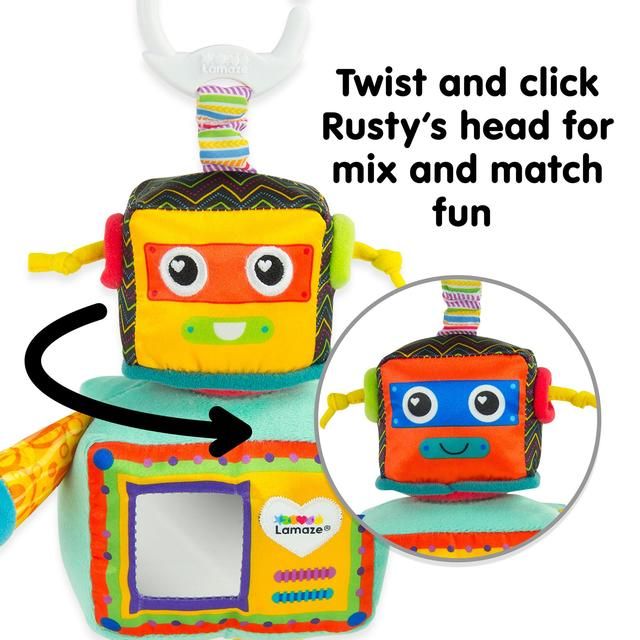 Lamaze Play & Grow Rusty the Robot Buggy Toy 0mths+