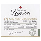 Lanson Organic Green Label Champagne 75cl
