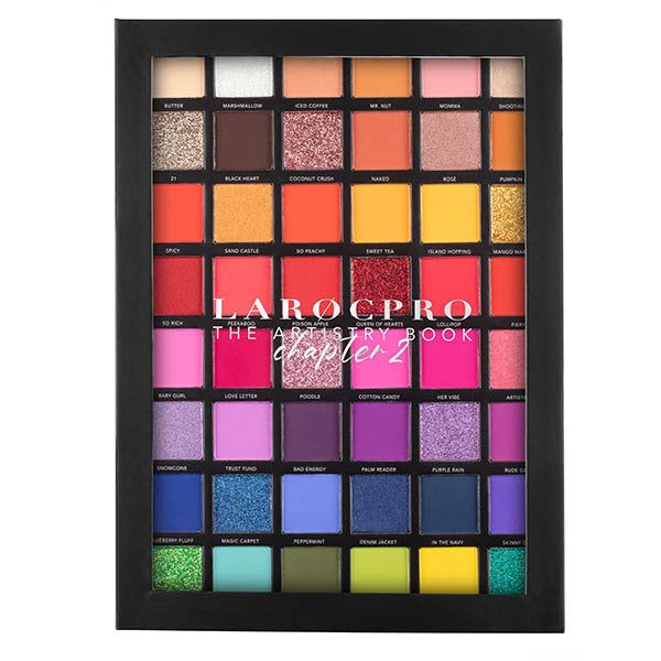 LaRoc Pro The Artistry Book Chapter 2 48 Colour Eyeshadow