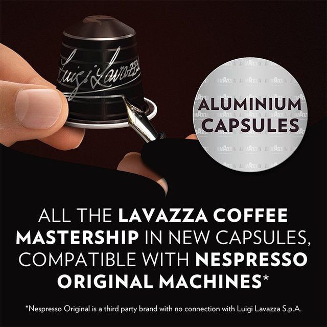 Lavazza Espresso Intenso Aluminium Nespresso Compatible Capsules 10 per pack