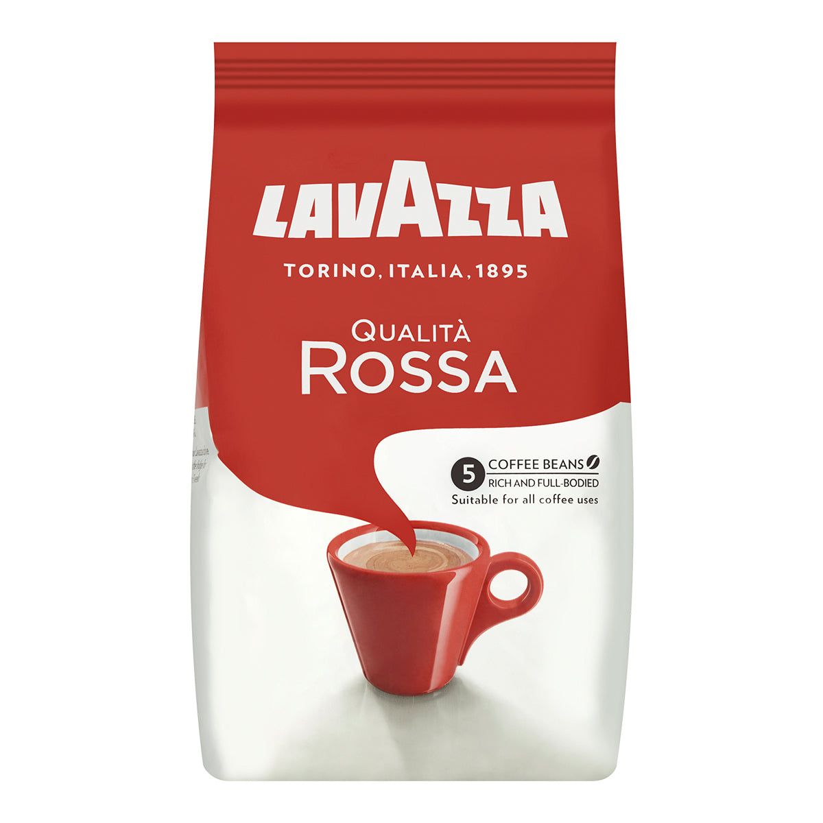 Lavazza Qualita Rossa Coffee Beans, 1kg