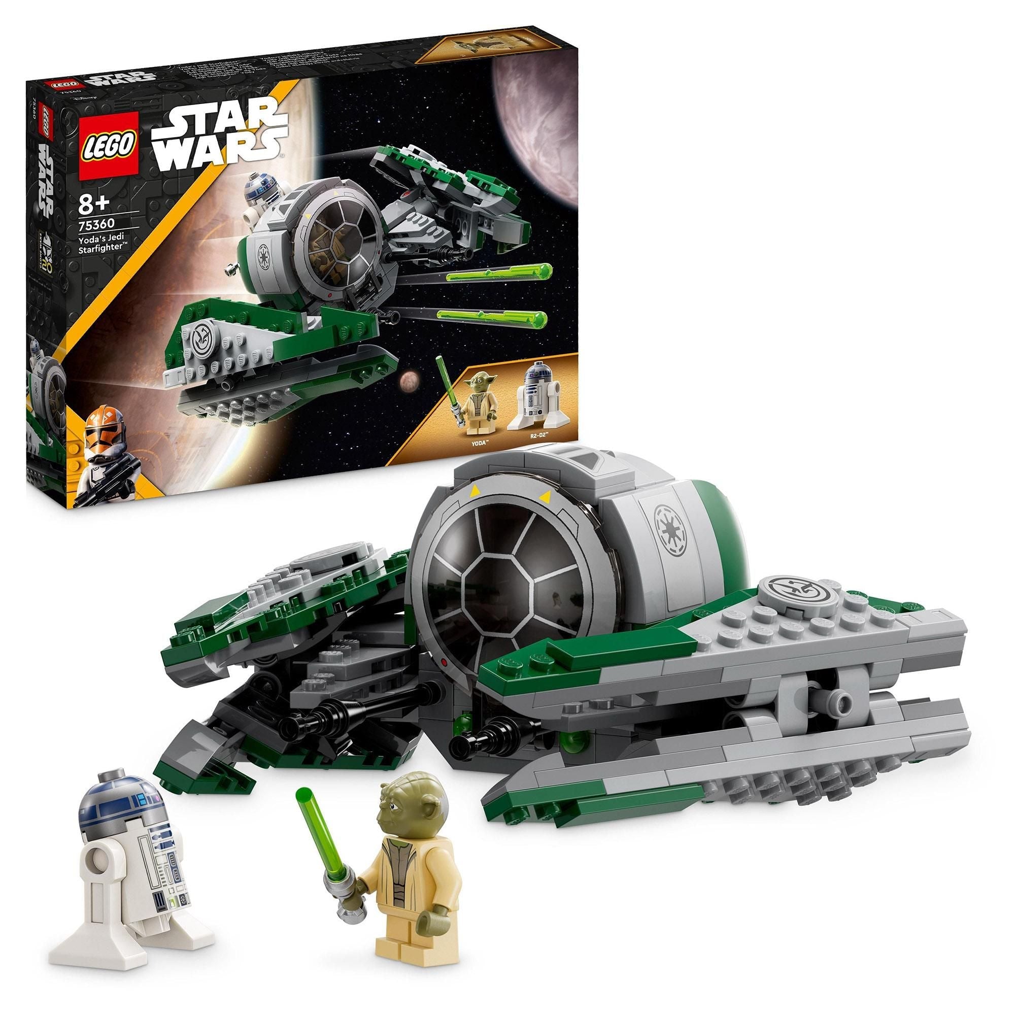 LEGO® Star Wars Yodas Jedi Interceptor 75360
