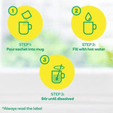 Lemsip Max Cold & Flu Honey & Ginger Sachets Paracetamol 10 per pack