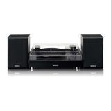 Lenco LS-101BK Turntable and Hi Fi speakers - Black