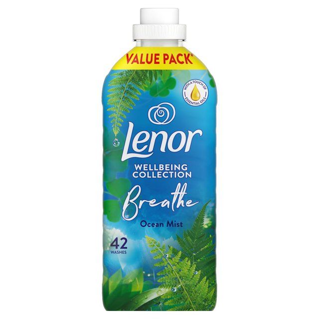 Lenor Fabric Conditioner Ocean Escape Fresh Scent 42 Washes 1386ml