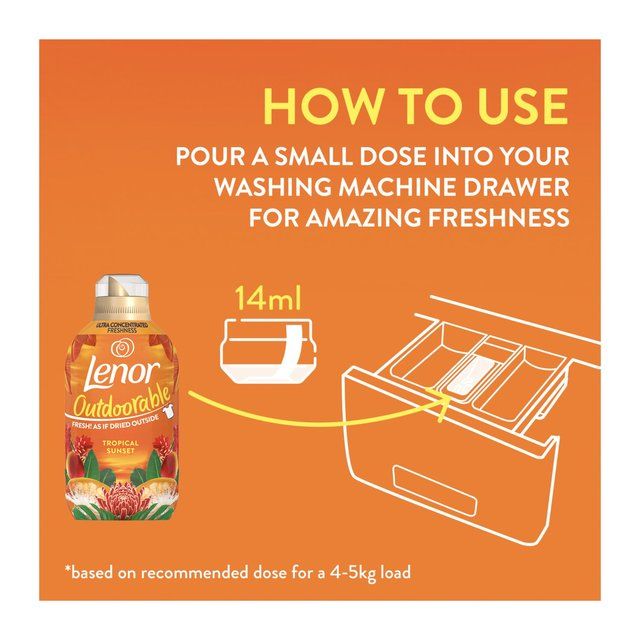 Lenor Outdoorable Fabric Conditioner Tropical Sunset 1064ml