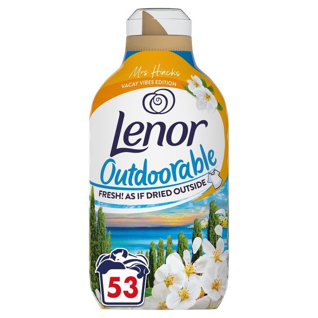 Lenor Outdoorables Fabric Conditioner Orange Blossom 53 Washes Mrs Hinch 742ml