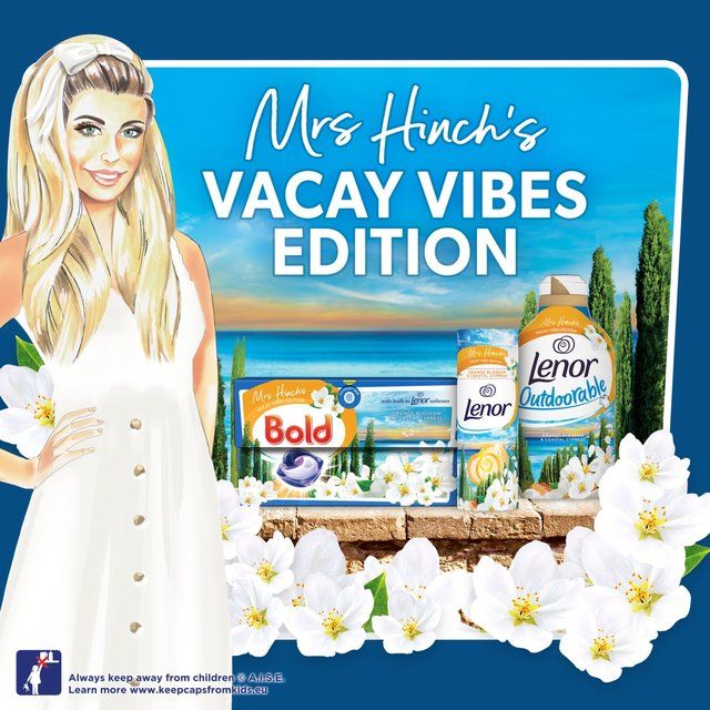 Lenor Unstoppables Orange Blossom Scent Booster Beads Mrs Hinch 176g