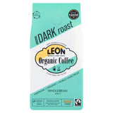 Leon Fairtrade Organic Coffee Dark Roast Whole Bean