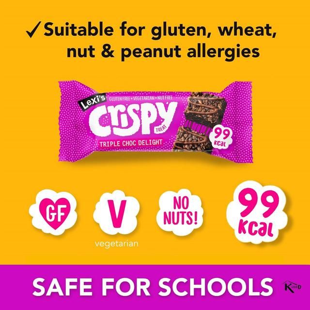 Lexi's Crispy Treat - Triple Choc Delight Multipack 12 x 25g