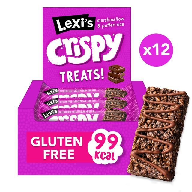 Lexi's Crispy Treat - Triple Choc Delight Multipack 12 x 25g