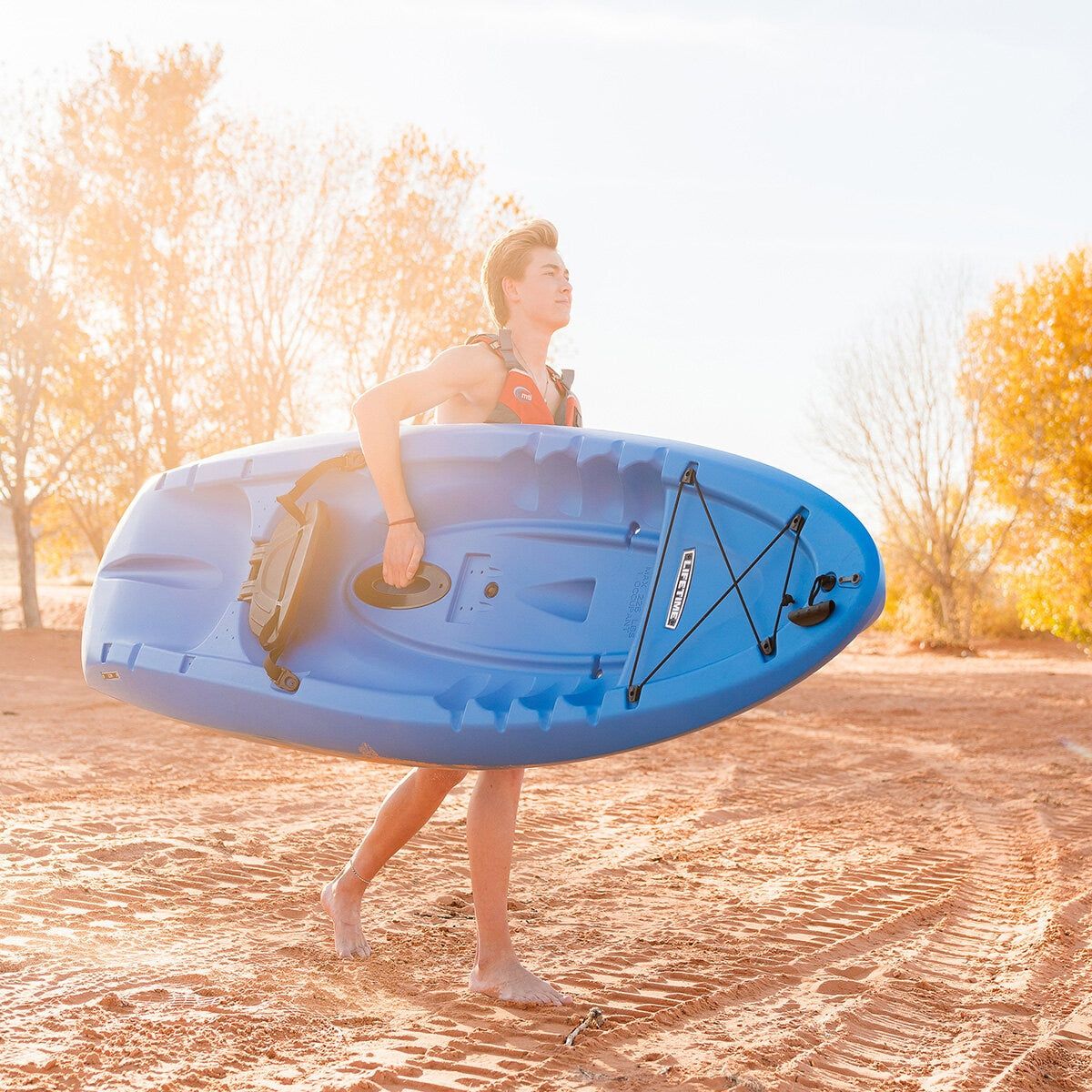 Lifetime Hydros 8ft 5" (256 cm) 1 Person Sit On Kayak With Paddle