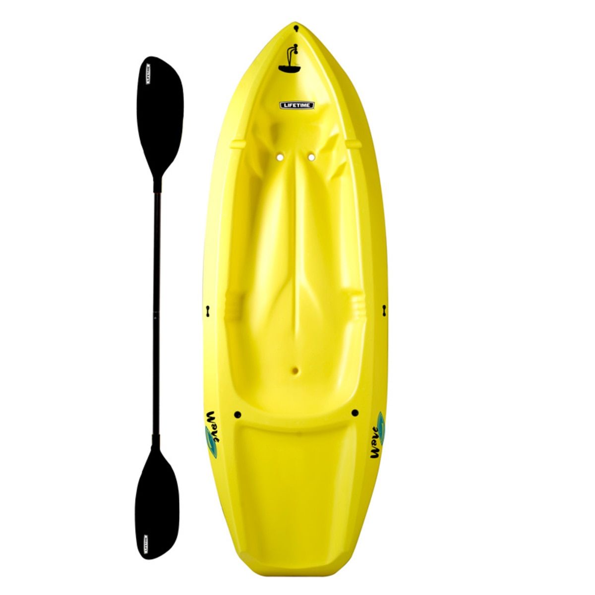 Lifetime Wave 6ft (180 cm) Sit On Youth Kayak + Paddle