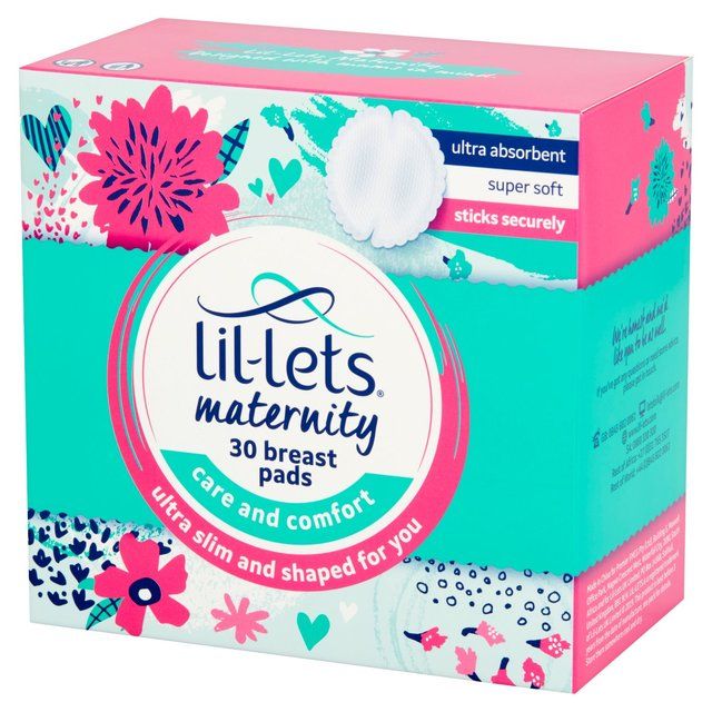 Lil-lets Maternity Breast Pads 30 per pack