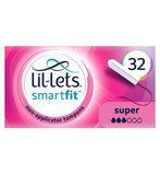 Lil-Lets Non-Applicator Tampons (SmartFit) – Super – 32 pack