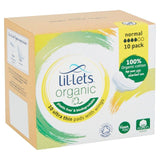 Lil-lets Organic Pads Normal 10 per pack
