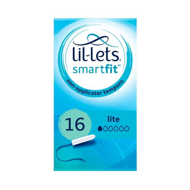 Lil-Lets SmartFit Non-Applicator Tampons Lite 16 per pack