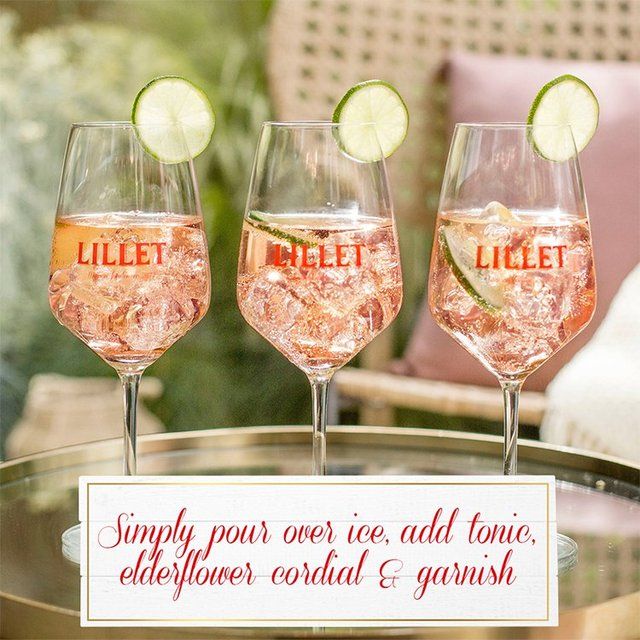 Lillet Rose Wine-Based Aperitif 75cl