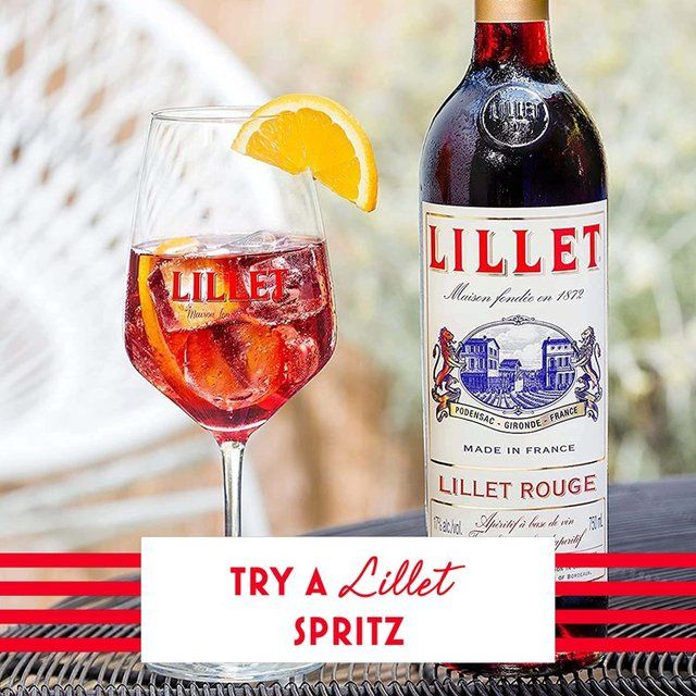 Lillet Rouge Red Wine-Based Aperitif 75cl