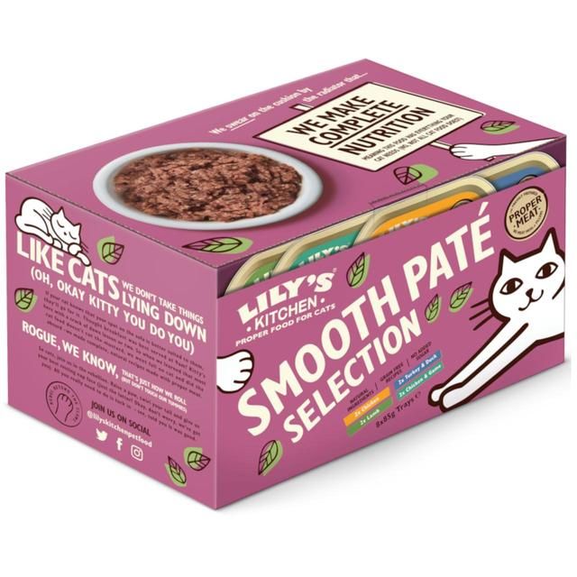 Lily's Kitchen Cat Pate Selection Multipack 8 x 85g