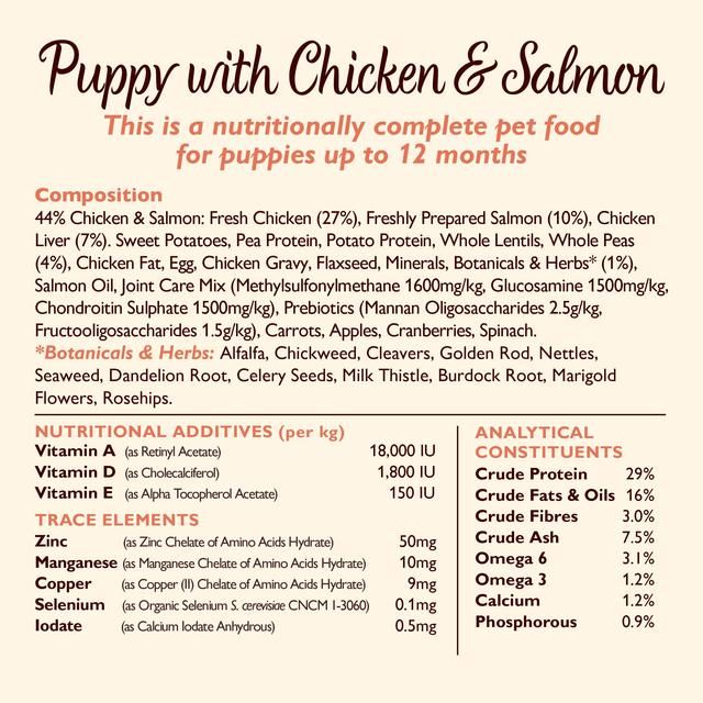 Lily's Kitchen Dog Chicken & Salmon Puppy Recipe Dry Food 1kg